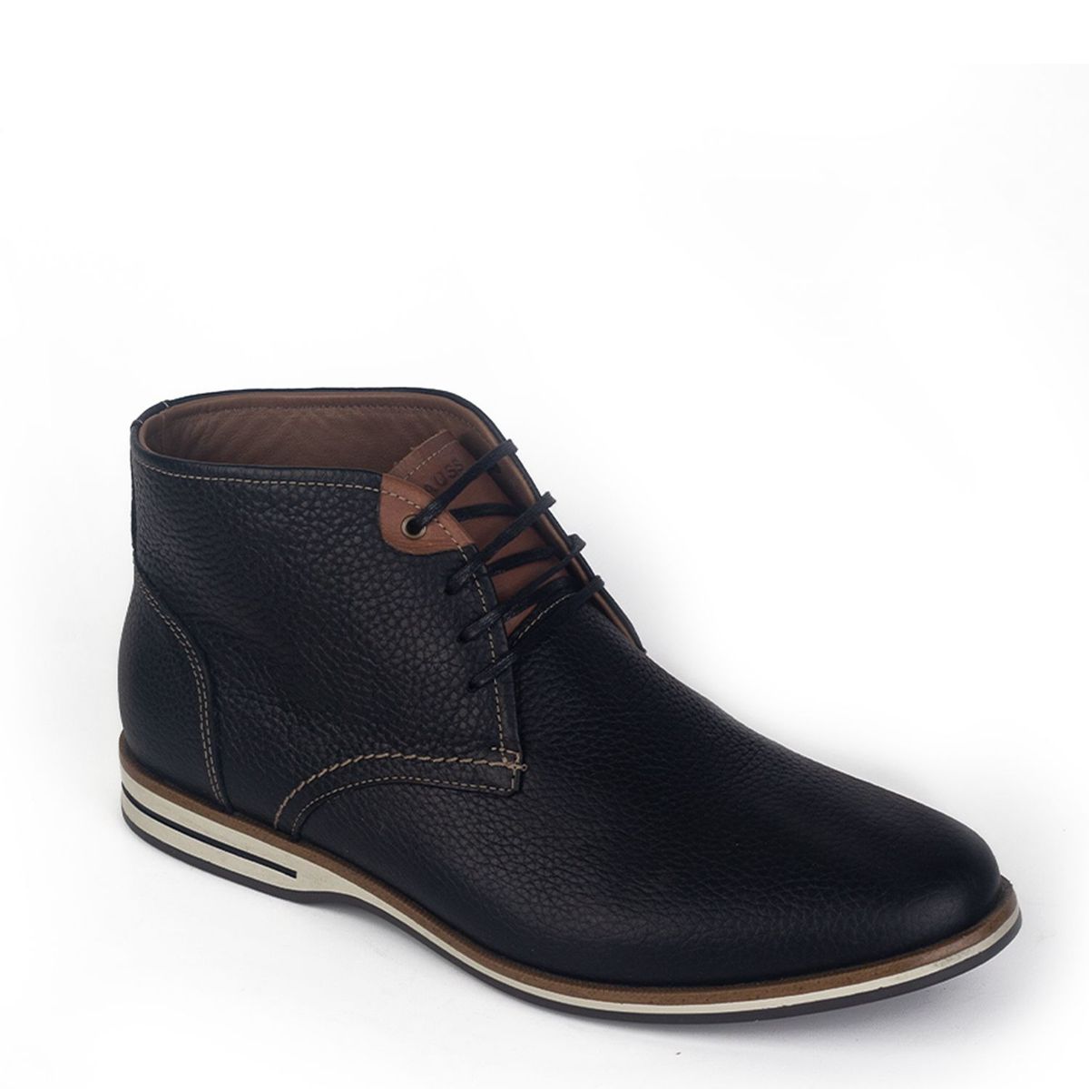 DAUSS - Botines  Hombre 5103BMA Cuero Negro Dauss