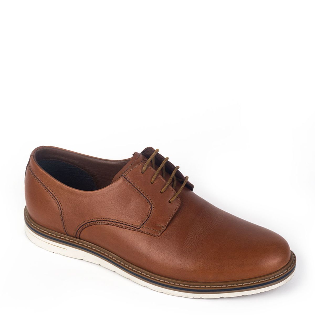 DAUSS - Zapatos casuales Hombre 1501 Cuero Marron Dauss