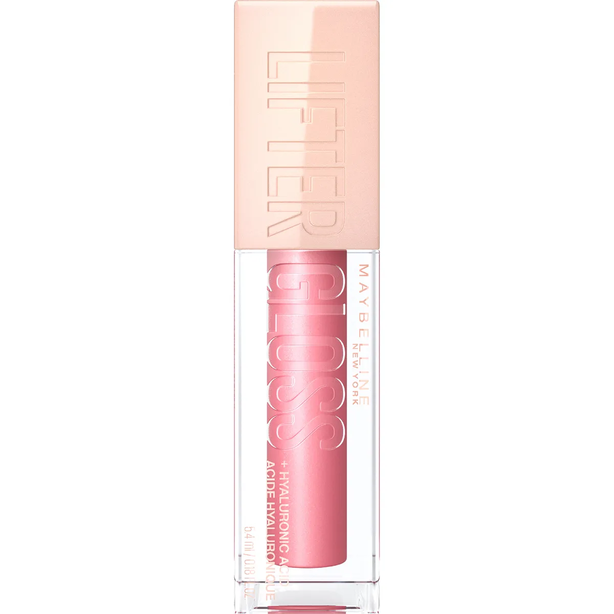 MAYBELLINE - Brillo Labial Lifter Gloss Con Ácido Hialurónico Tono Petal, 5.4 Ml