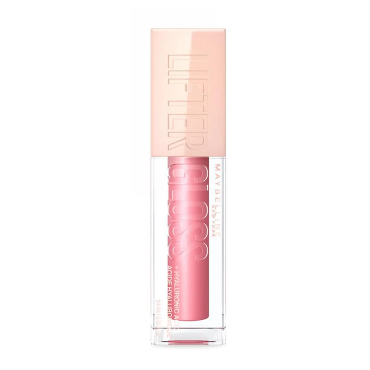 MAYBELLINE - Brillo Labial Lifter Gloss Con Ácido Hialurónico Tono Petal, 5.4 Ml
