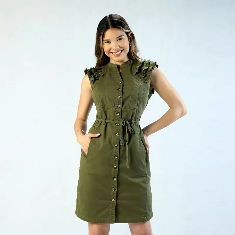 FORDAN JEANS - Vestido Algodón Mujer Fordan Jeans