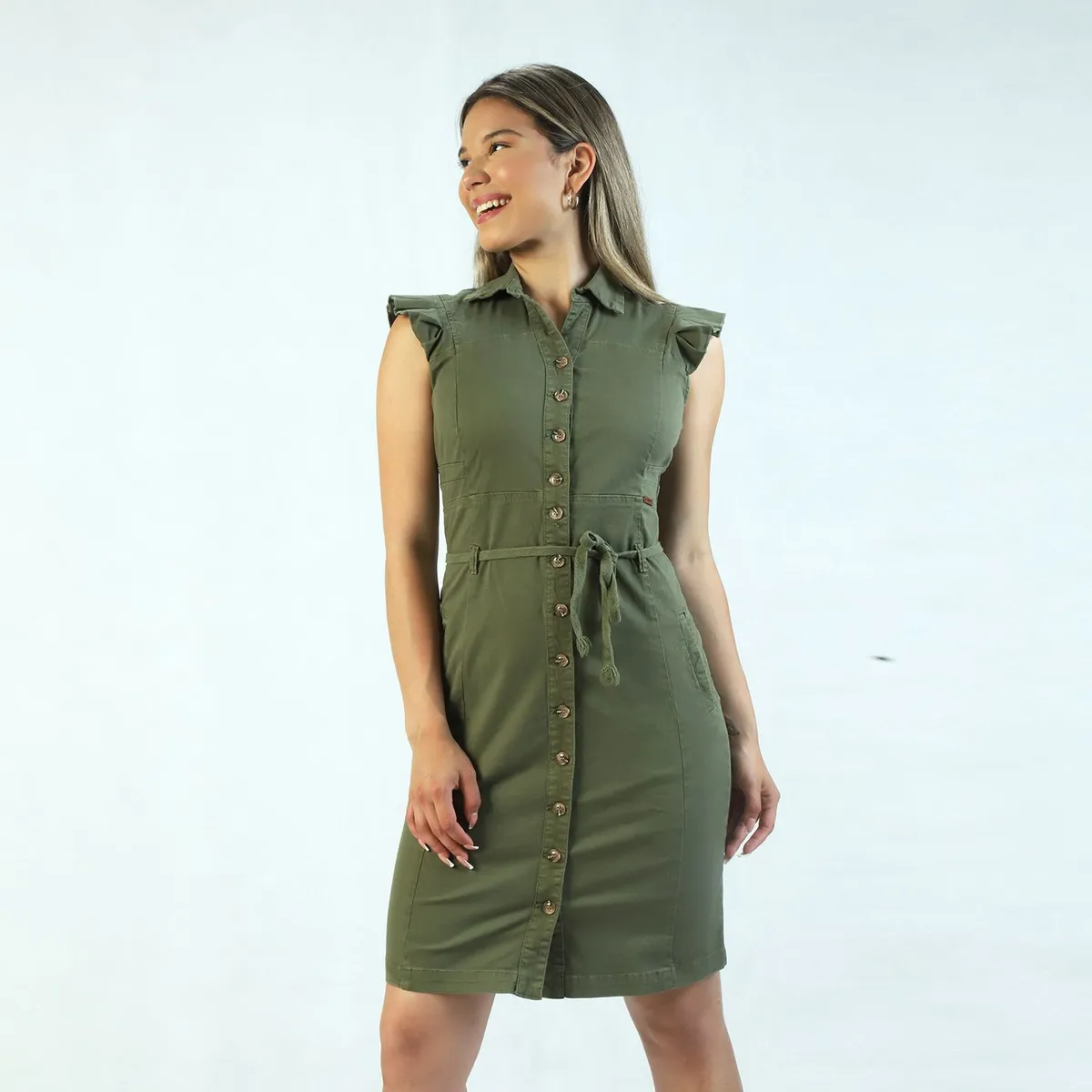 FORDAN JEANS - Vestido Largo Mujer Fordan Jeans