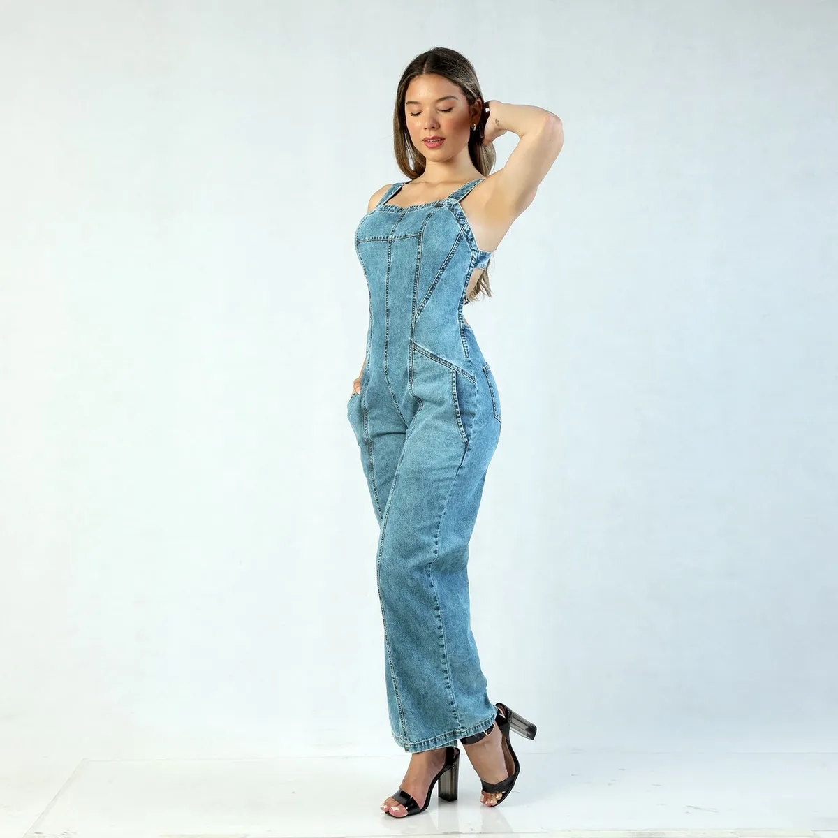 FORDAN JEANS - Enterizo 100% Algodón Mujer Fordan Jeans