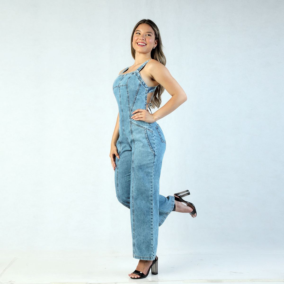 FORDAN JEANS - Enterizo 100% Algodón Mujer Fordan Jeans