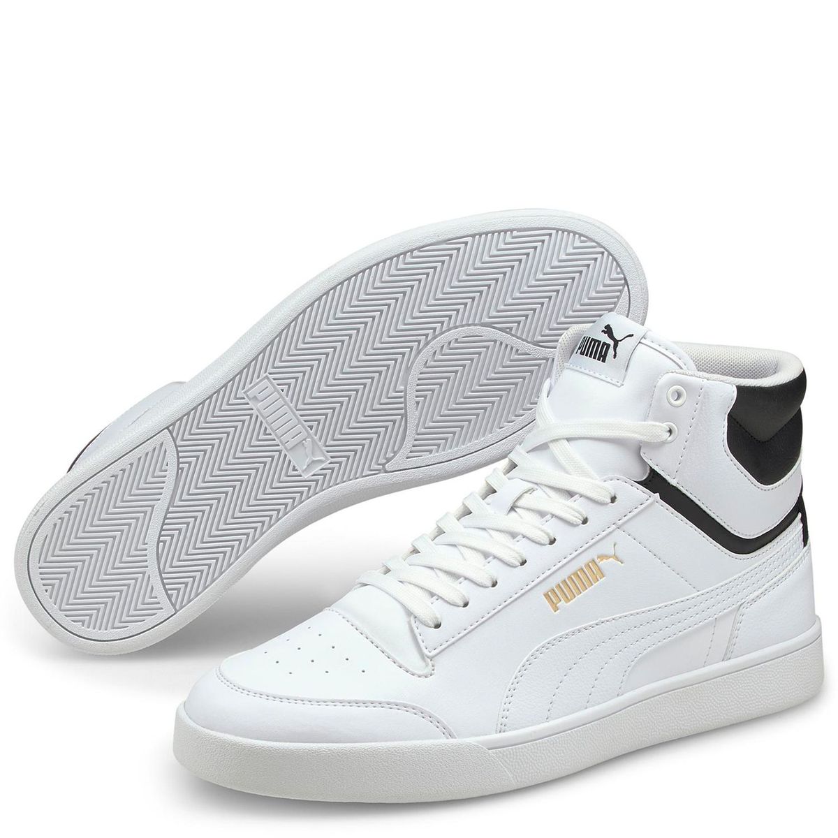 PUMA - Zapatillas urbanas Hombre  Shuffle Mid Puma