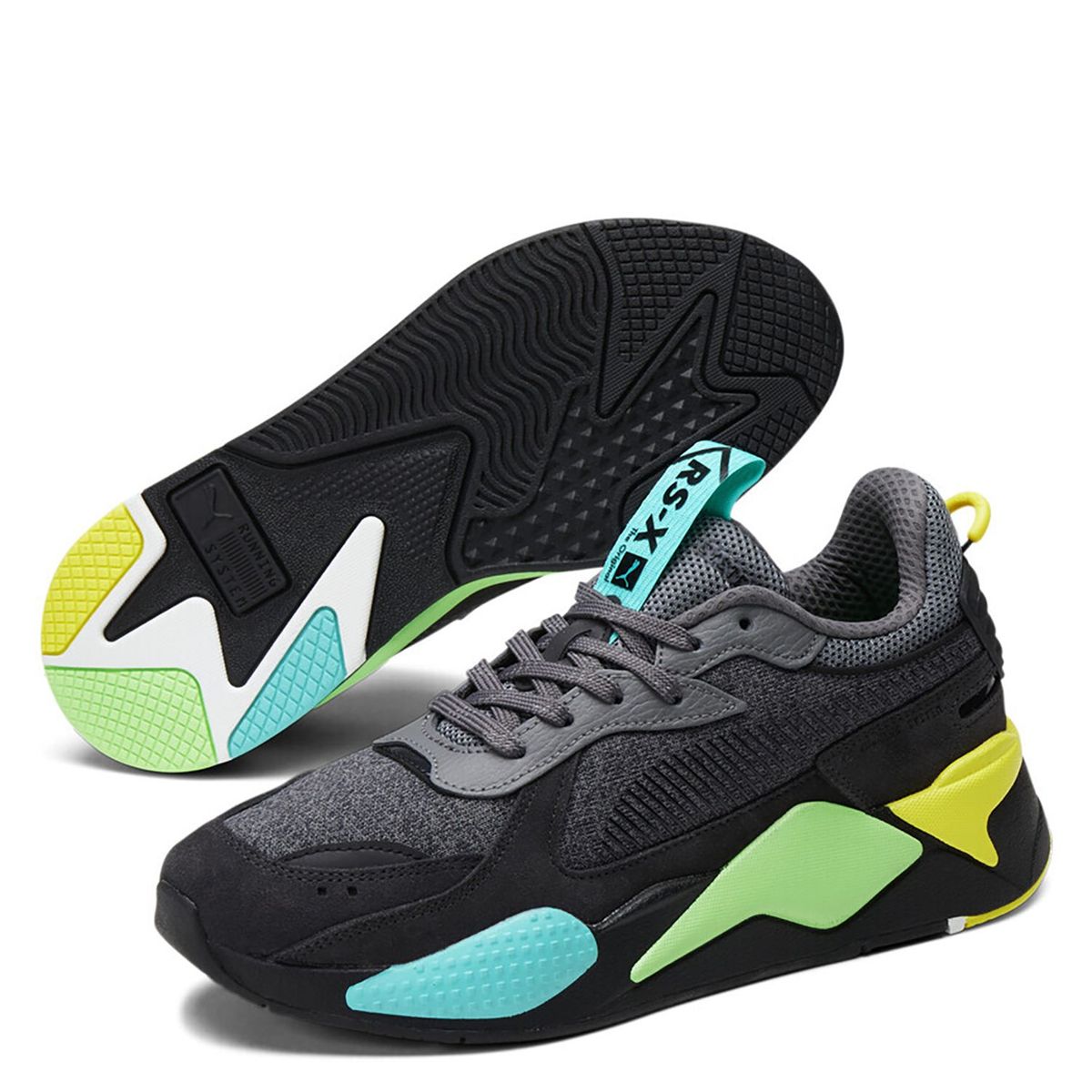 PUMA - Zapatillas urbanas Hombre RS-X Highlighter