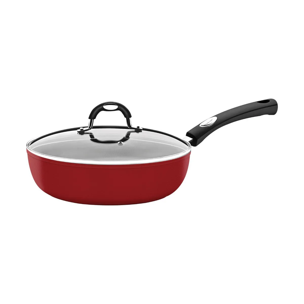 TRAMONTINA - Sarten 24 cm Monaco Ind Rojo