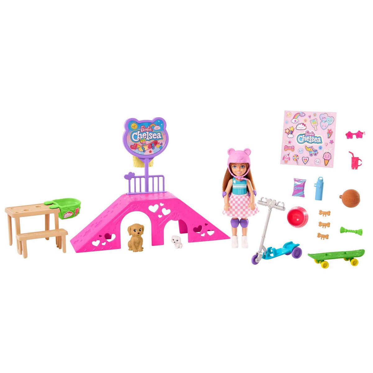 BARBIE - Set de Juego Barbie Skipper Pista De Patinaje