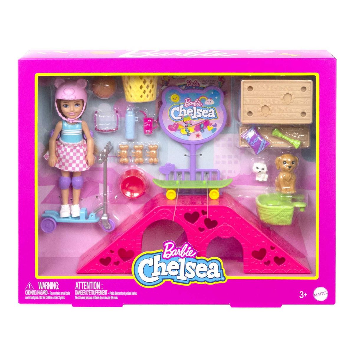 BARBIE - Set de Juego Barbie Skipper Pista De Patinaje