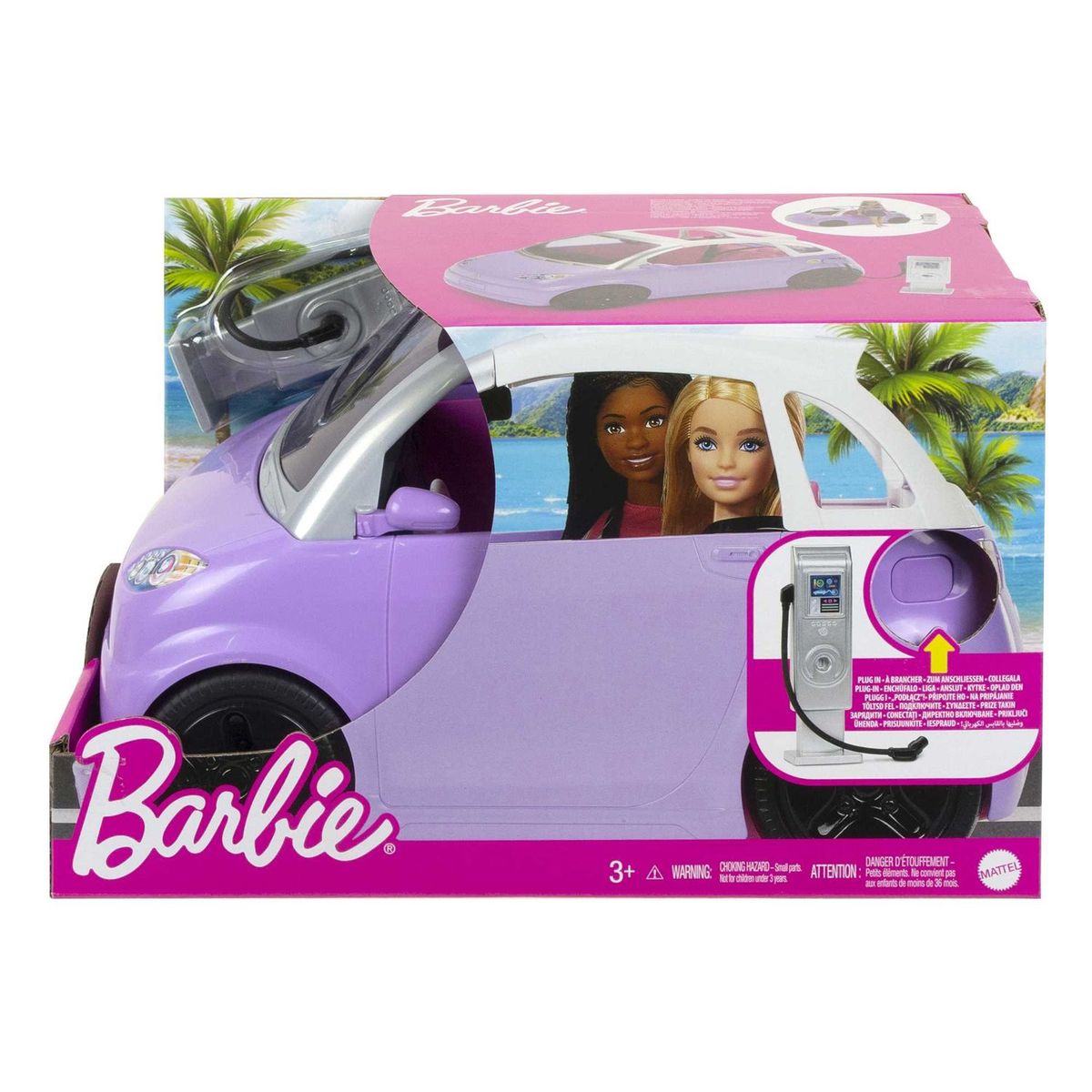 BARBIE - Barbie Vehículo Para Muñecas Color Morado