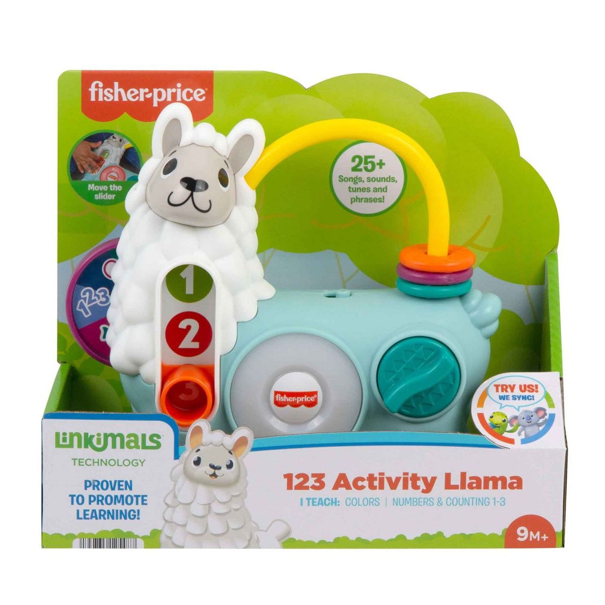 FISHER PRICE - FISHER-PRICE LINKIMALS JUGUETE LLAMA ACTIVIDADES DIVERTIDAS