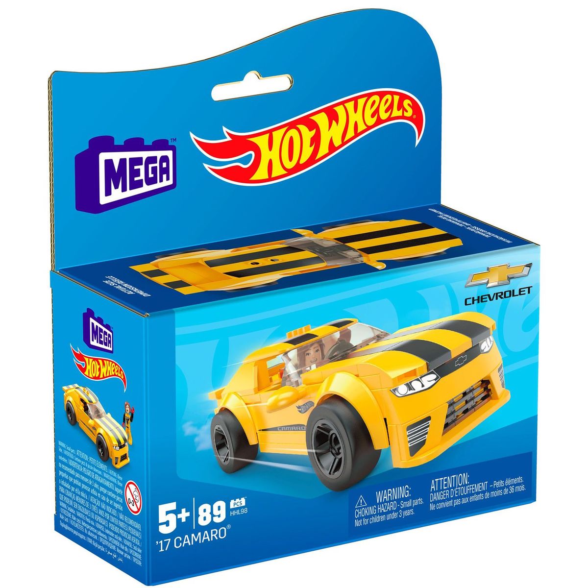 MEGA BLOKS - Juguete de Construcción Hot Wheels Real Racers Mega Bloks