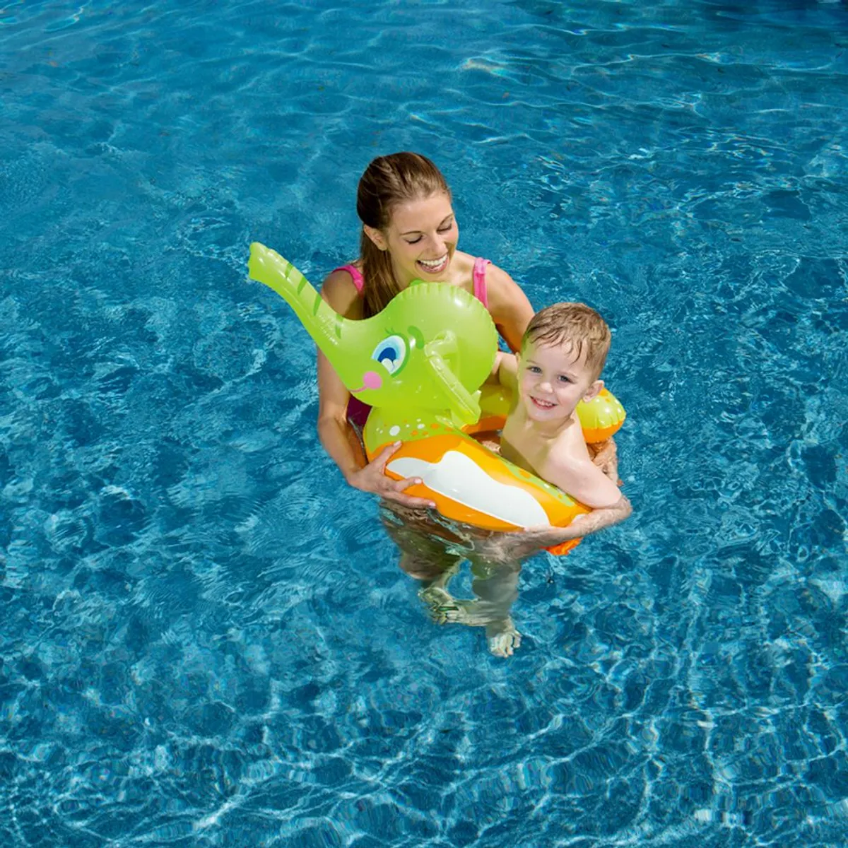 BESTWAY - Flotador para Niños Elefante Interactivo Bestway