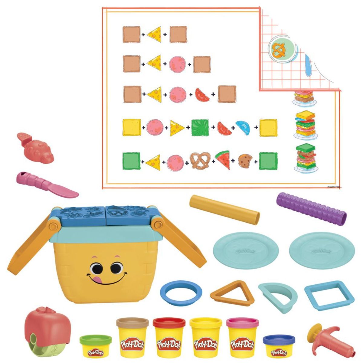 PLAY DOH - Masas y Plastilinas Play-Doh Set de Picnic