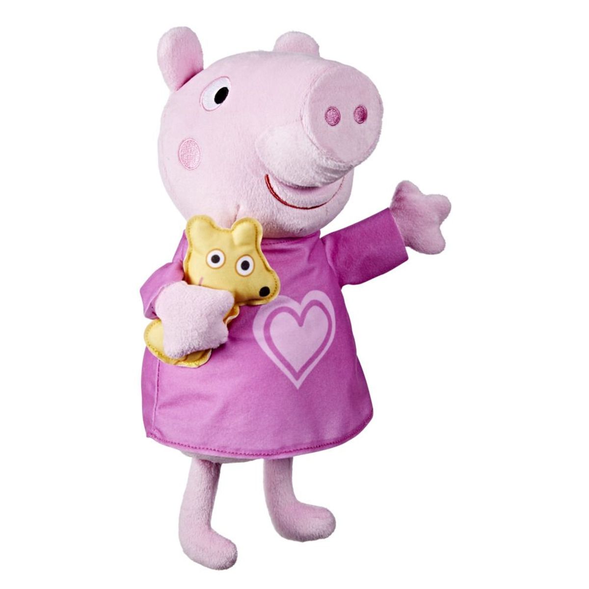 PEPPA PIG - Peluche Musical Peppa Pig Canciones para la Hora de Dormir