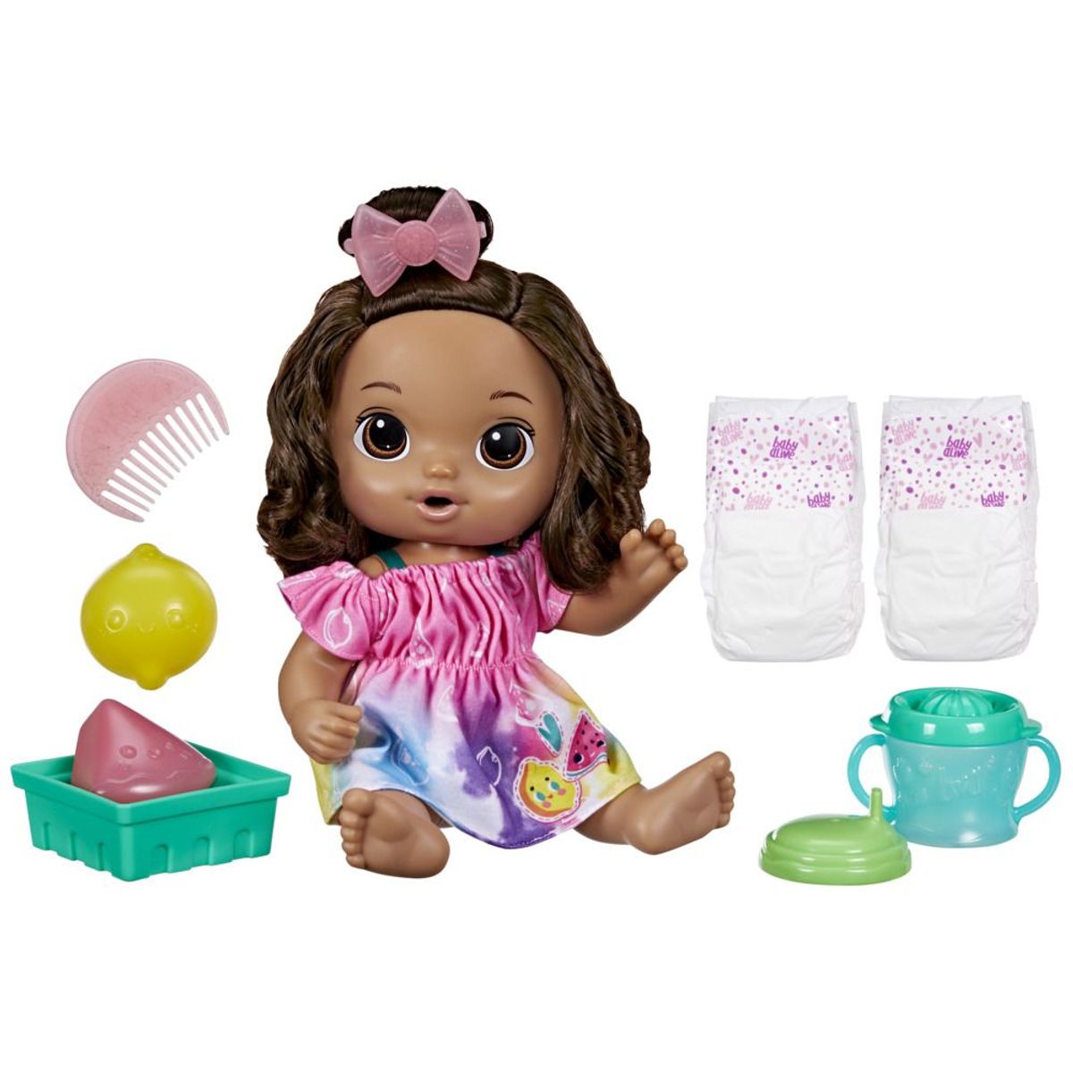 BABY ALIVE - Muñeca Baby Alive Fruity Sips Lemon