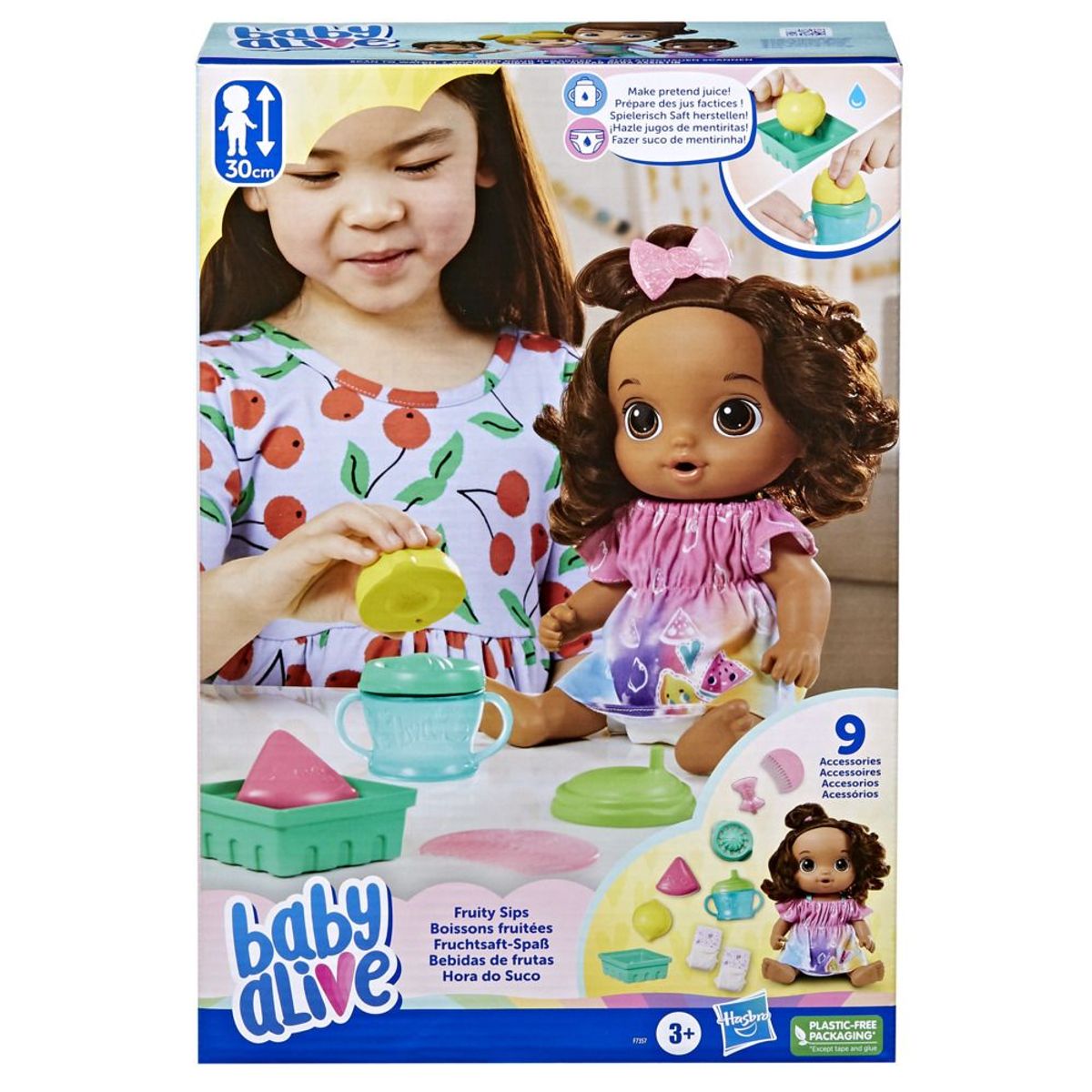 BABY ALIVE - Muñeca Baby Alive Fruity Sips Lemon