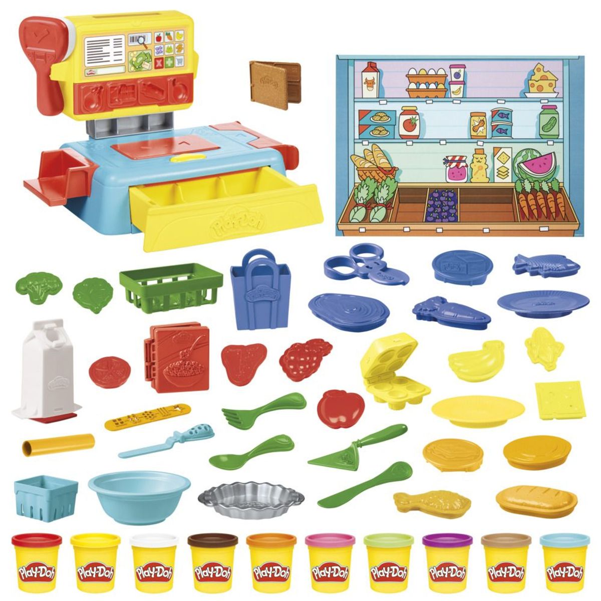 PLAY DOH - Masas y Plastilinas Play-Doh Set de Supermercado