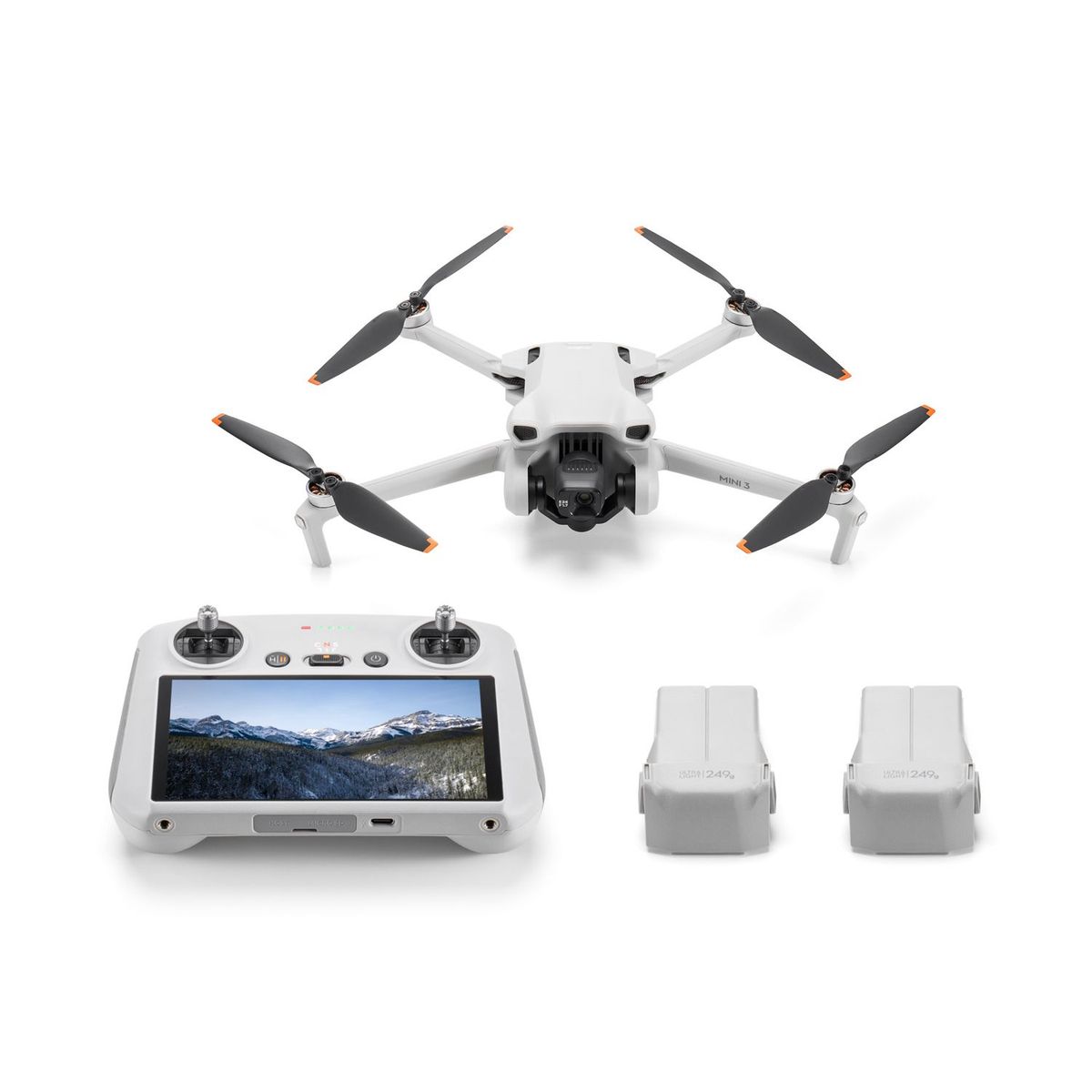 DJI - DJI Mini 3 Fly More Combo Plus (DJI RC) (GL)