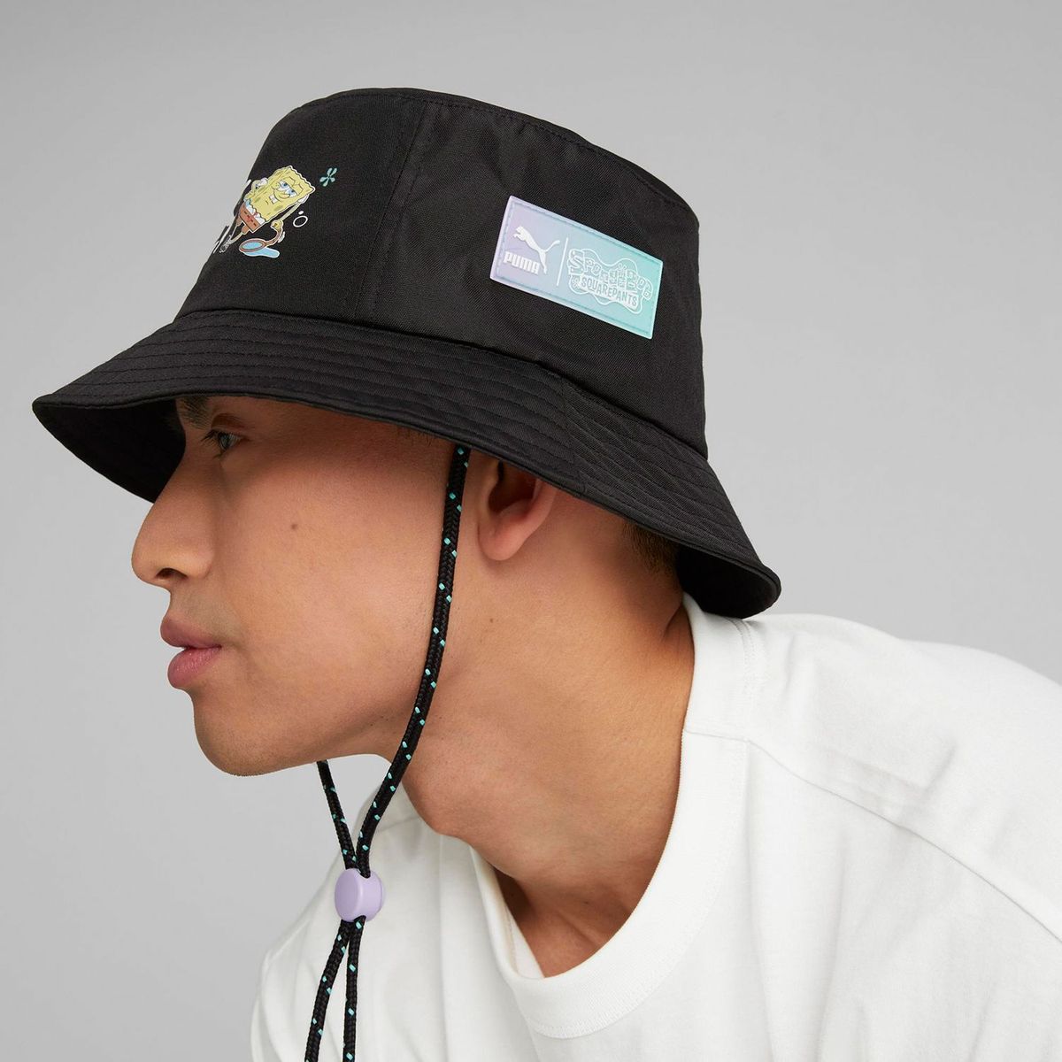 PUMA - Gorro Deportivo Puma x SpongeBob Bucket Hat