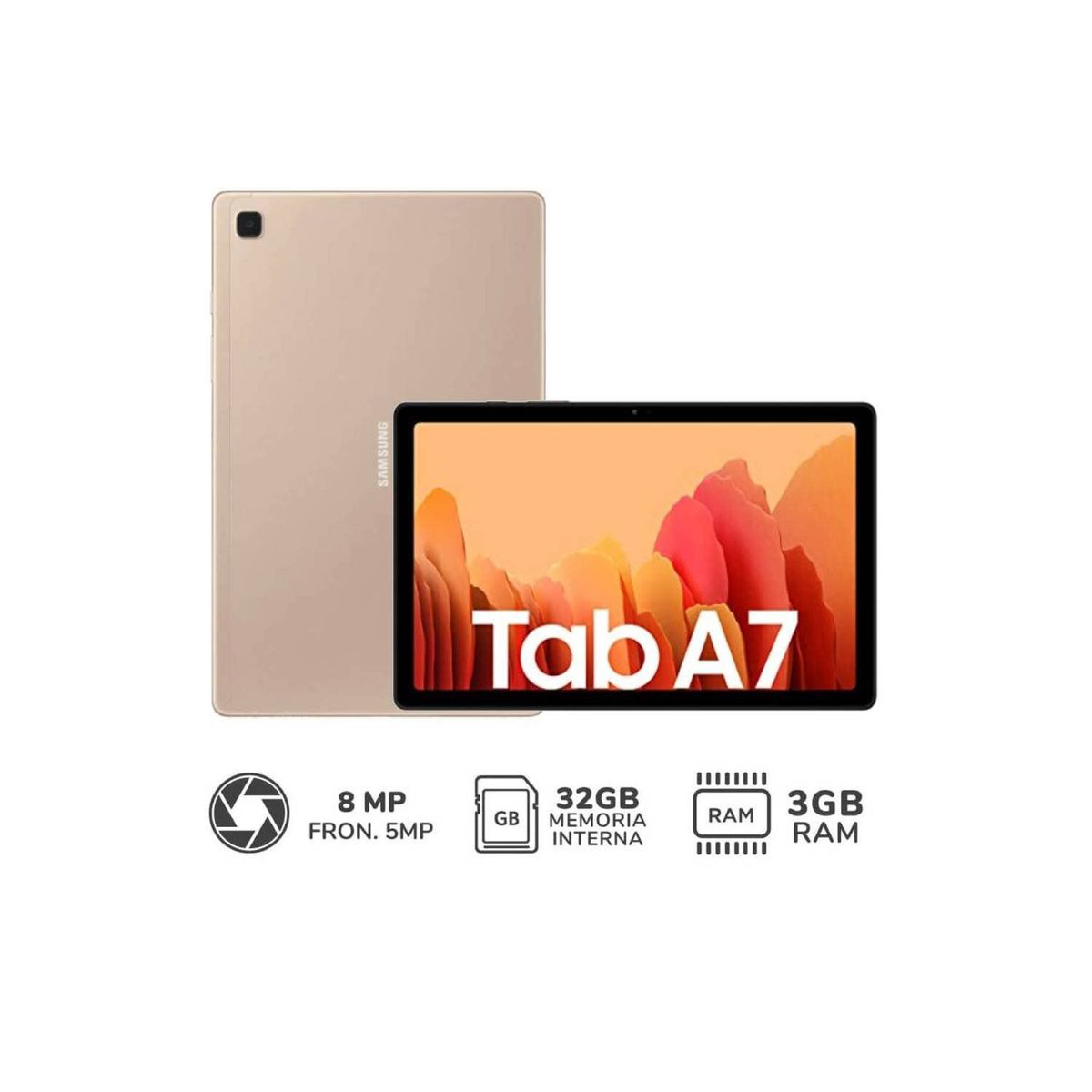 SAMSUNG - Tablet Samsung Galaxy Tab A7 SM-T500 10.4¿ 3GB