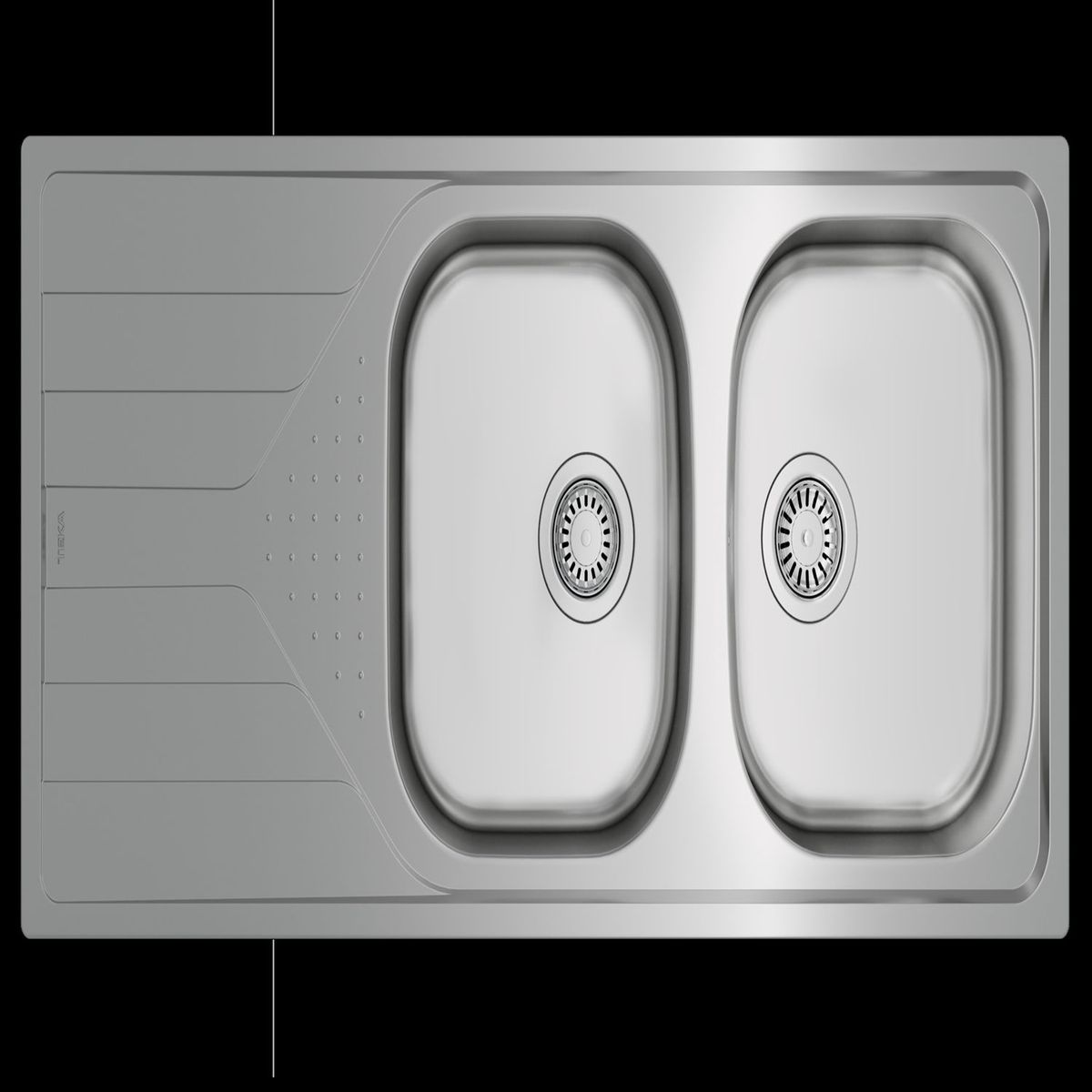 TEKA - Lavaplatos Sobreponer de Acero Inoxidable