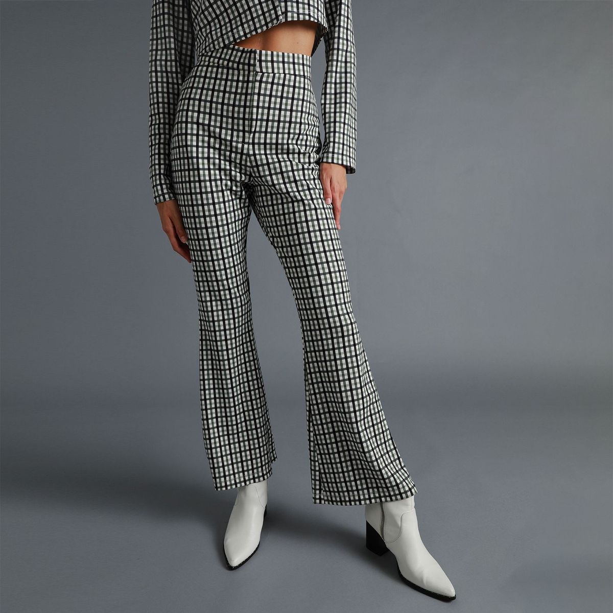 DENIMLAB - Pantalón Flare Sastrero Mujer Denimlab