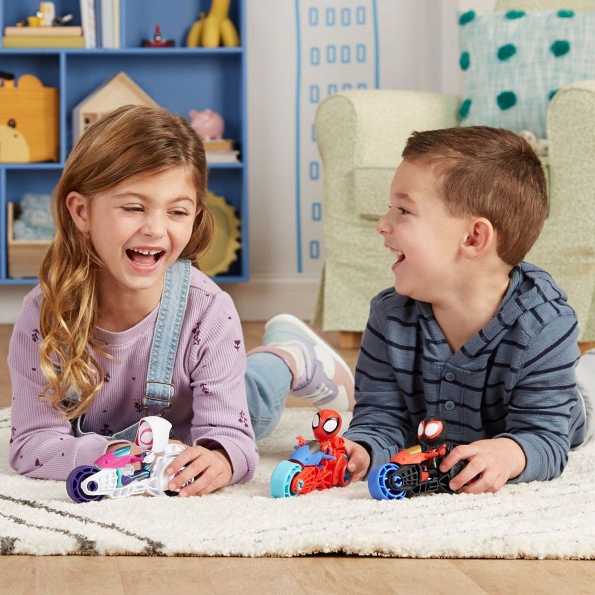 MARVEL - Set Spidey And His Amazing Friends Moto Y Figura Surtido