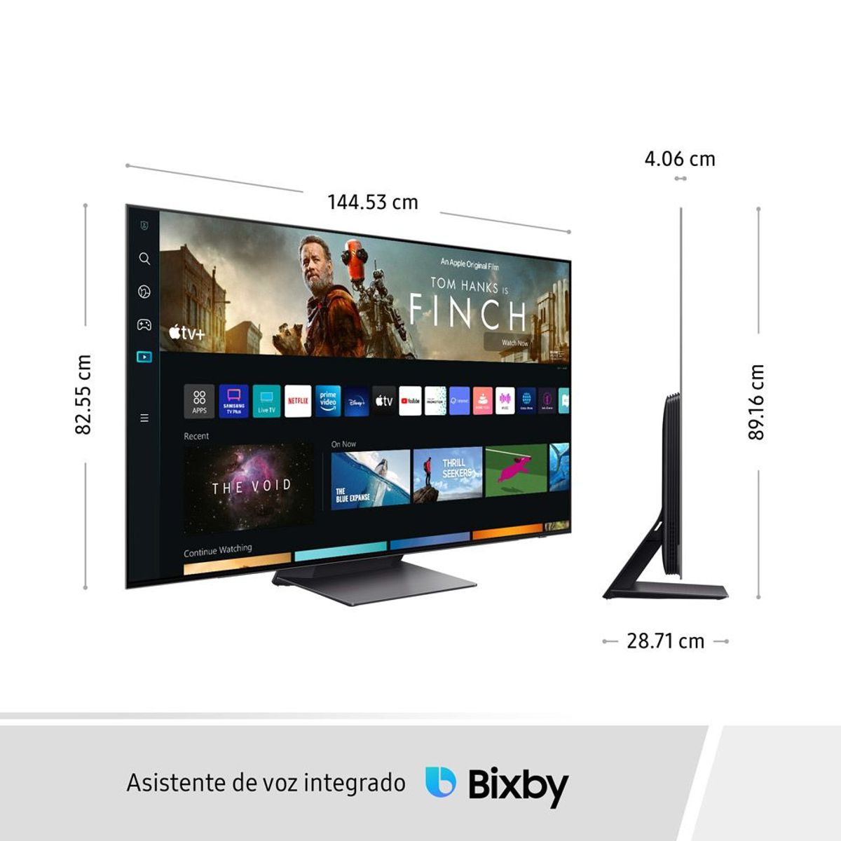 SAMSUNG - Samsung Oled 4k 65 Smart Tv Qn65s95bagxpe