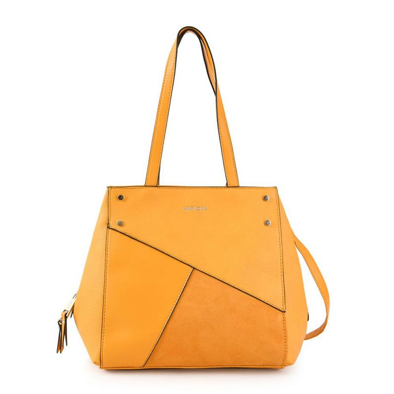 AMPHORA - Cartera Mujer Amphora Noix Amarillo