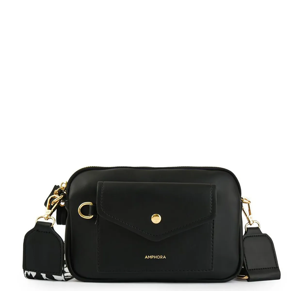 AMPHORA - Crossbody Mujer Amphora Cyril Negro