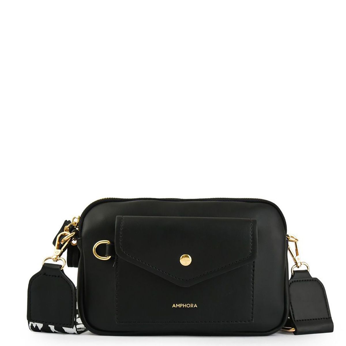 AMPHORA - Crossbody Mujer Amphora Cyril Negro