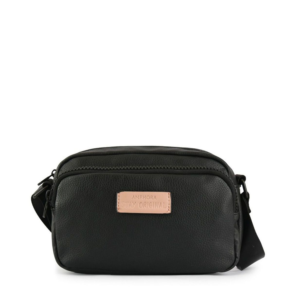 AMPHORA - Crossbody Mujer Amphora Sucre Negro