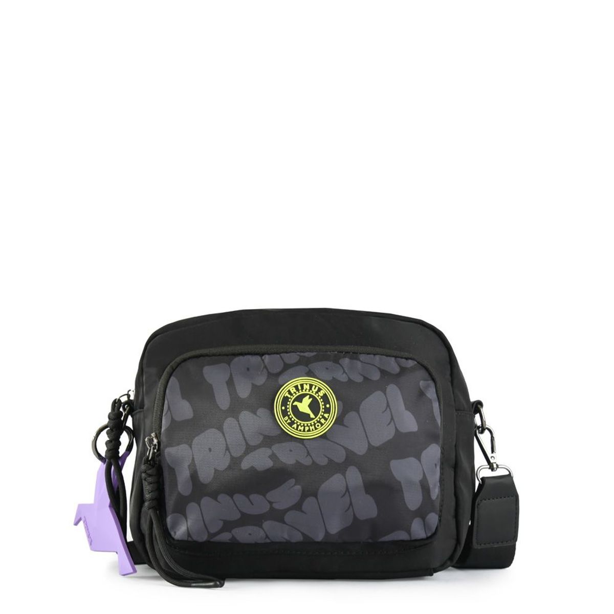 TRINUS - Crossbody Mujer Trinus Parl Negro
