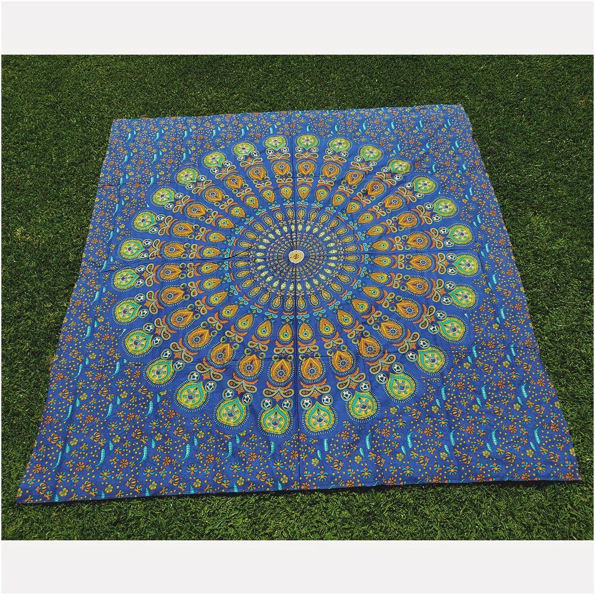 EL TWIST HOME - Mandala Multiusos  215 x 205 cm 100% algodón