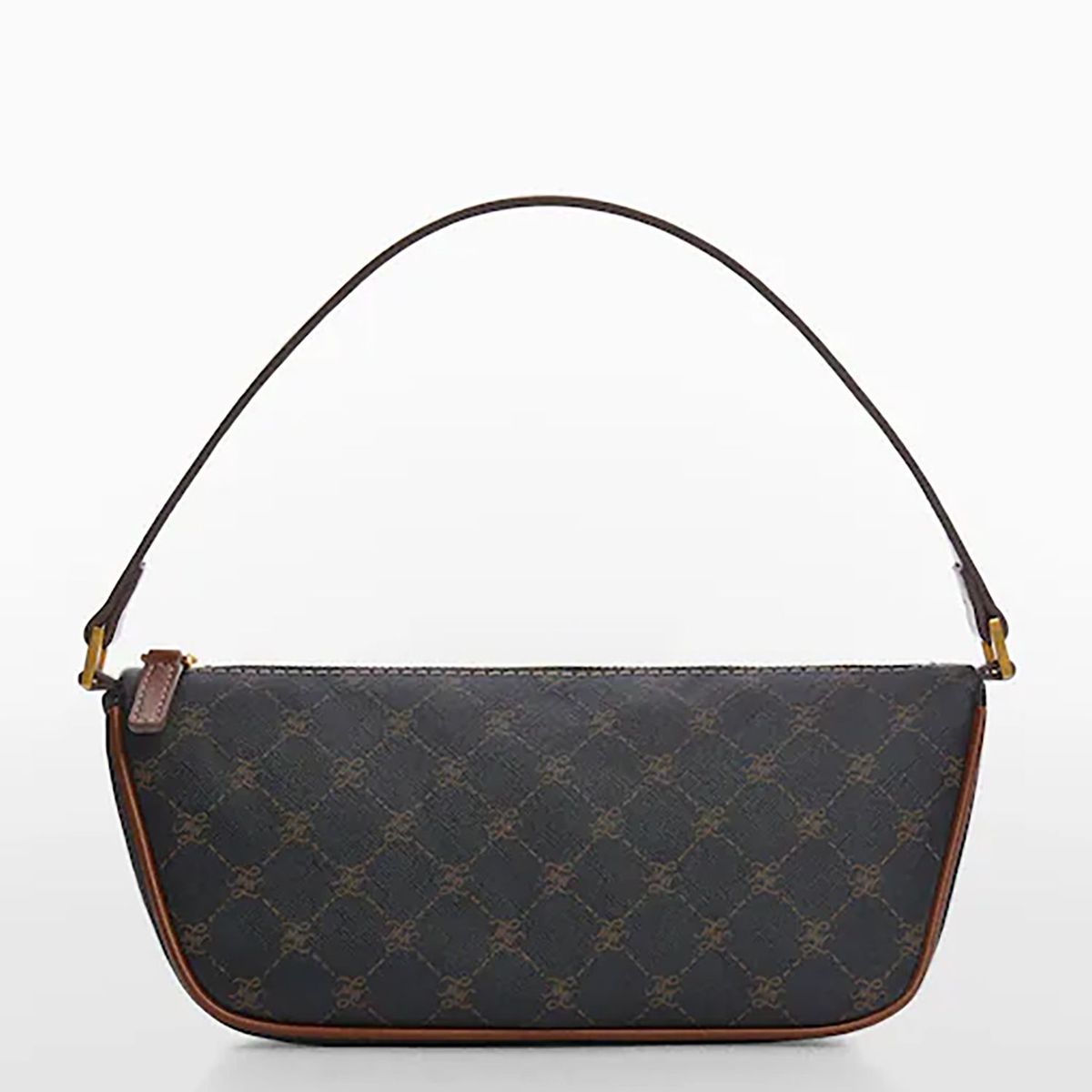 MANGO - Bolso hombro estampado