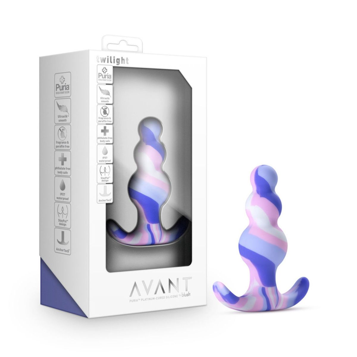 BANANA POP - Avant Twilight Blue Plug Anal