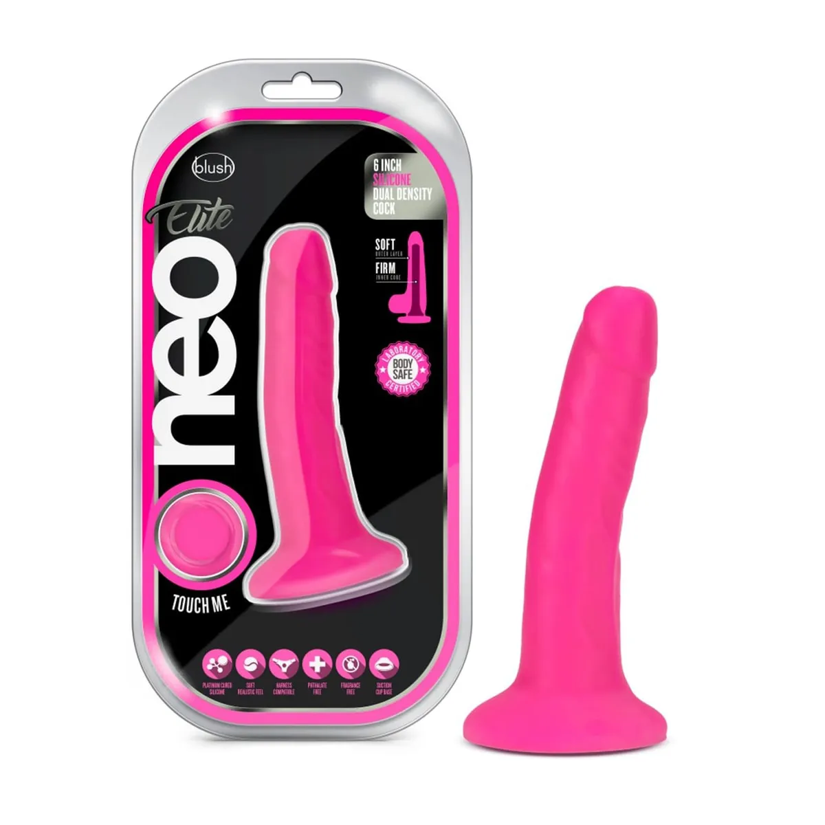 BANANA POP - Neo Elite Dual density Dildo 14cm