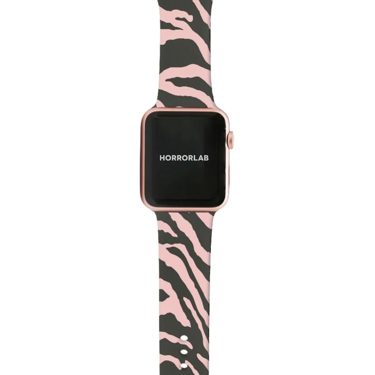 HORRORLAB - Correa Black Zebra 42-44-45-49mm Apple Watch HORRORLAB