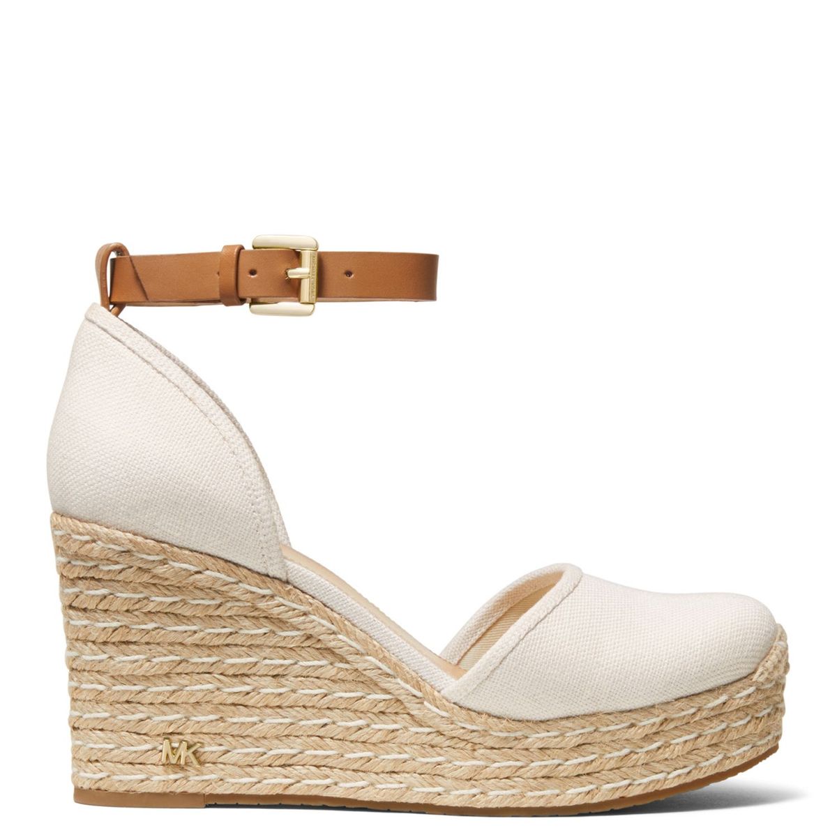 MICHAEL KORS - Sandalias Mujer Kendrick Wedge Blanco Michael Kors