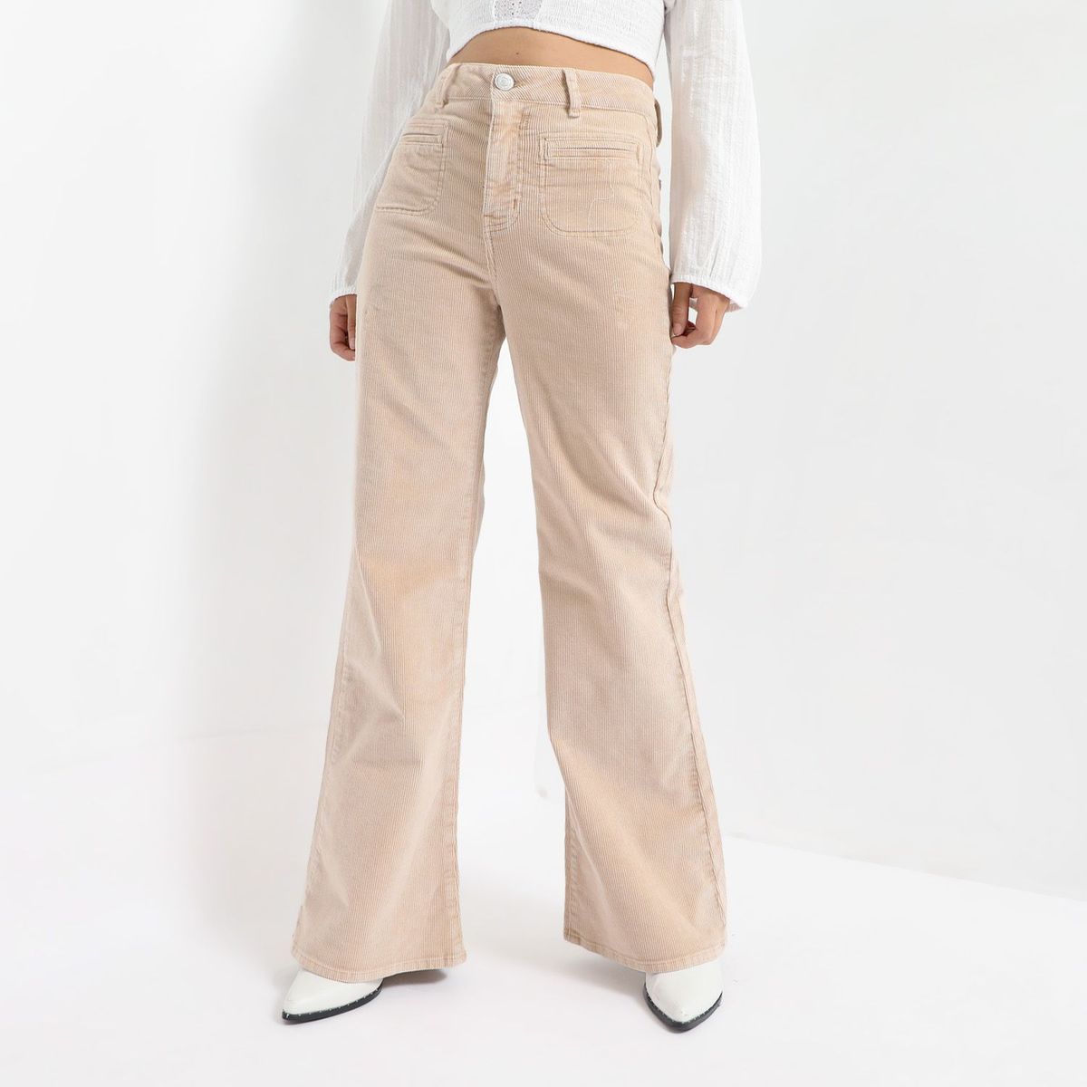 DOO AUSTRALIA - Pantalón Flare Corduroy Mujer Doo Australia