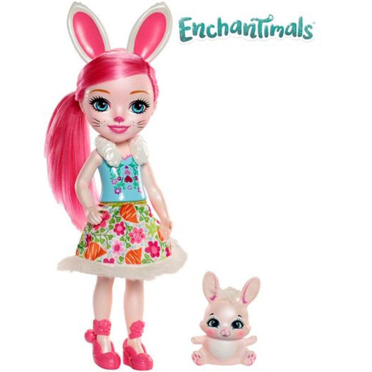 ENCHANTIMALS - Muñeca Enchantimals Amiga Tierna sorpresa