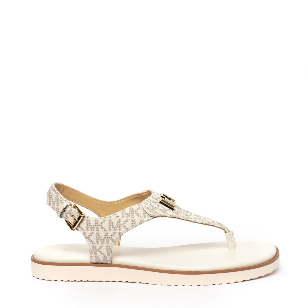 MICHAEL KORS - Sandalia Mujer Jilly Flat Sandal Blanco Michael Kors