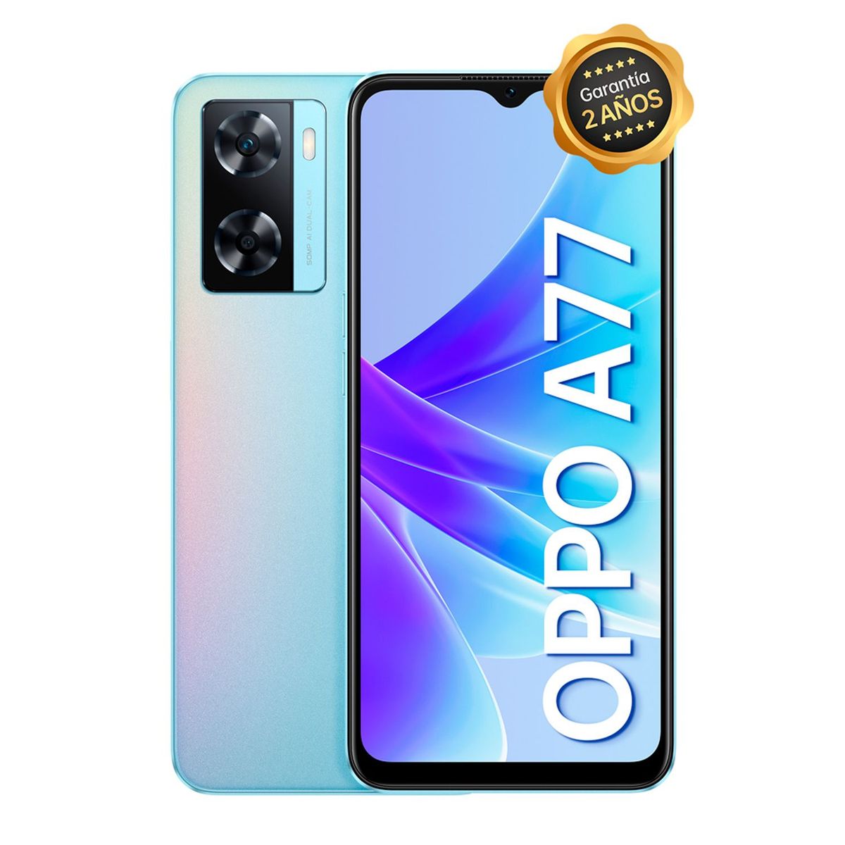 OPPO - Oppo A77 128Gb 4Gb (Hasta 8Gb) Blue
