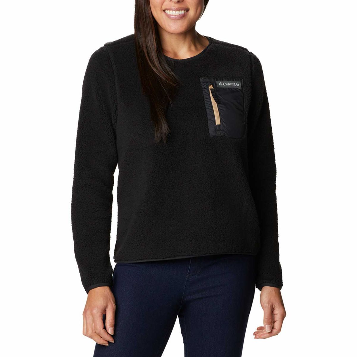 COLUMBIA - Casaca Fleece West Bend Crew Columbia Mujer