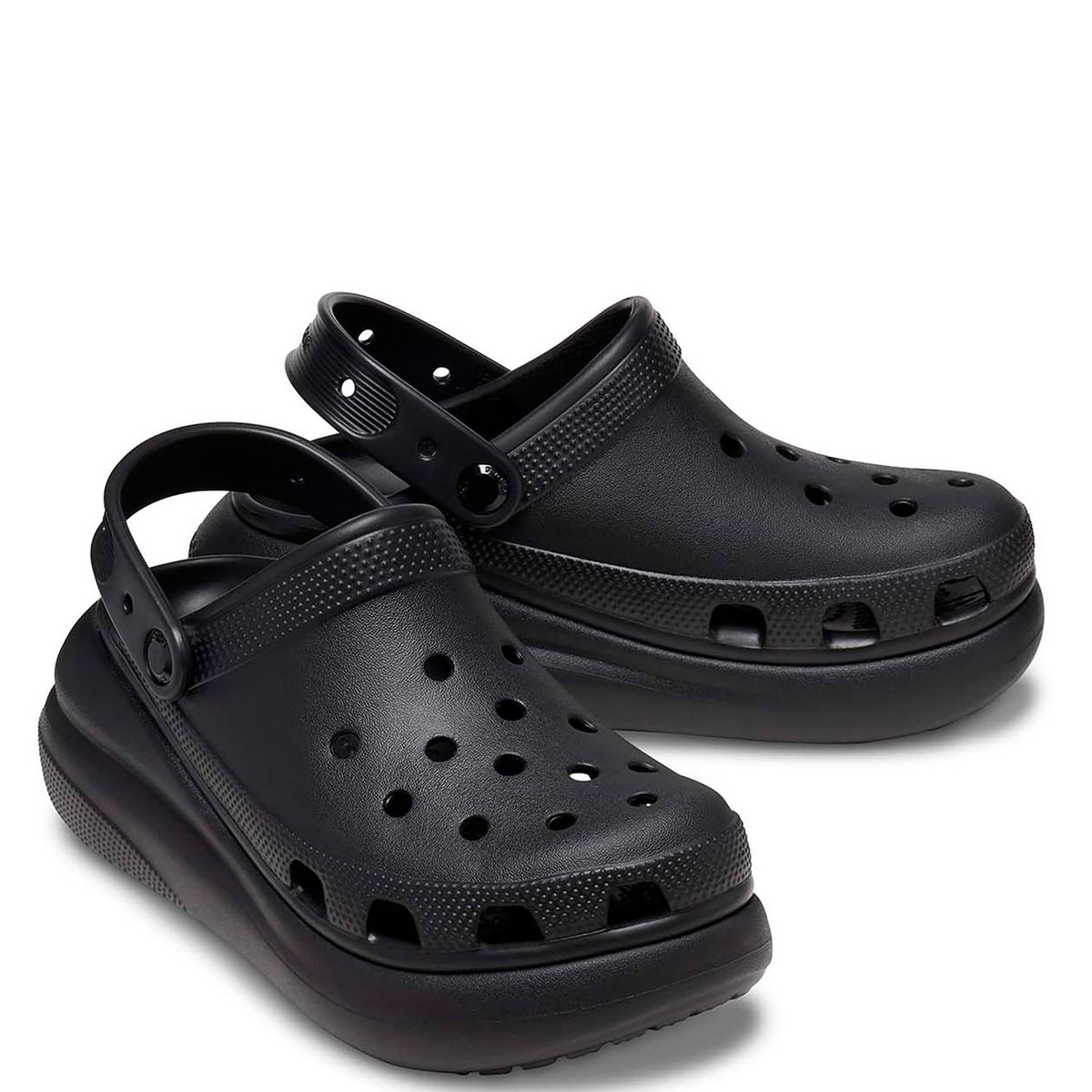 CROCS - Sandalias Mujer Classic Crush Clog Black Crocs