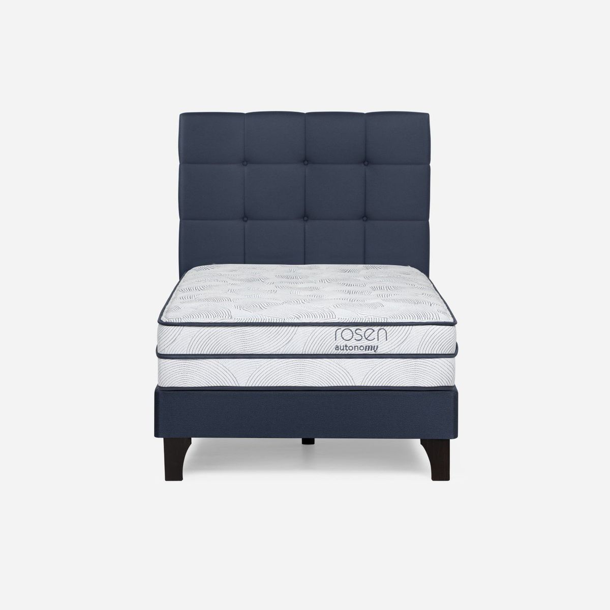 ROSEN - Dormitorio Europeo Autonomy Sky Issey Azul 1.5 Plz