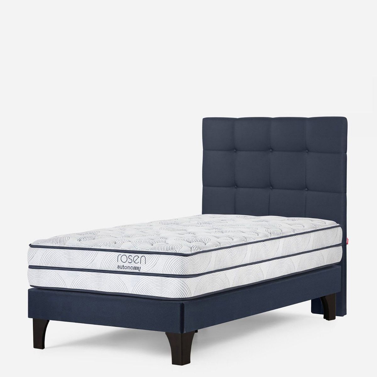 ROSEN - Dormitorio Europeo Autonomy Sky Issey Azul 1.5 Plz