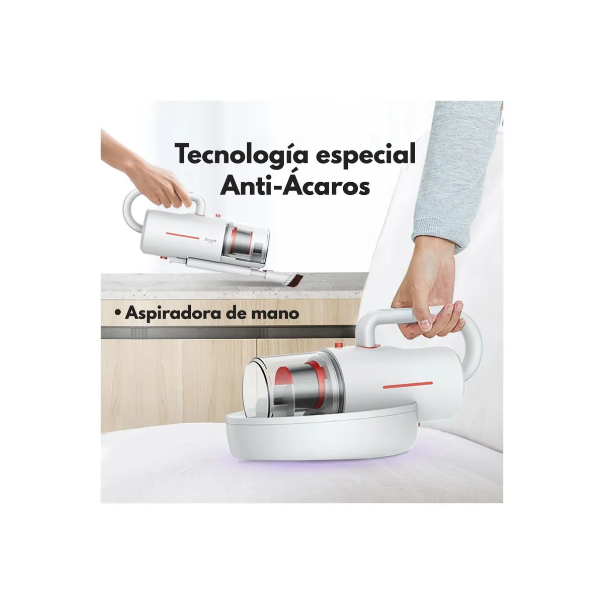 DEERMA - Aspiradora Anti-Ácaros Multifuncional DEERMA CM1300