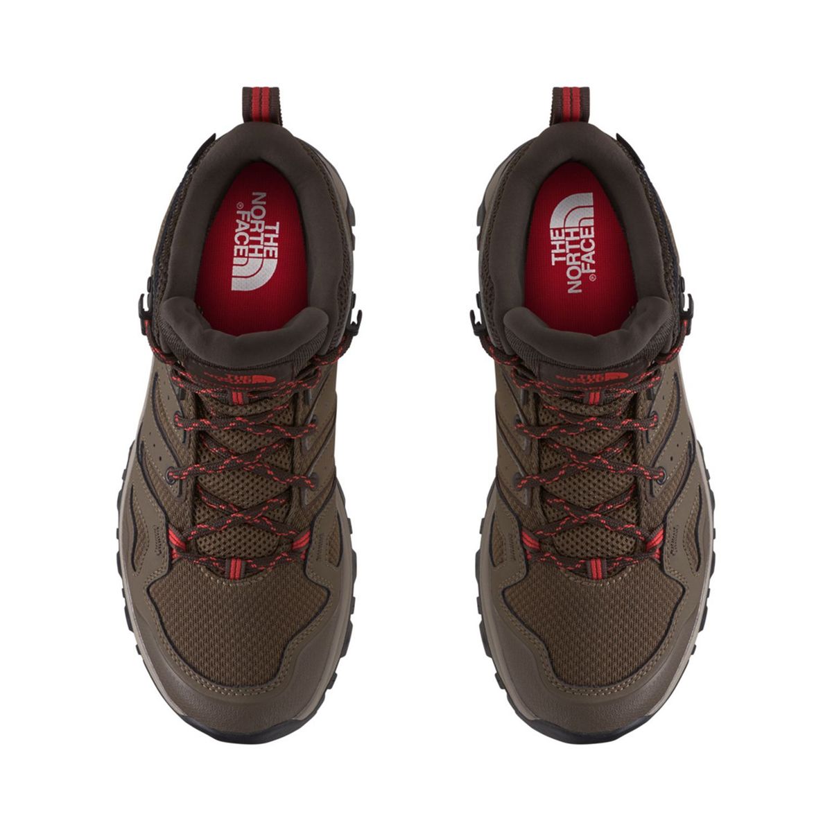 THE NORTH FACE - Zapatillas Deportivas Outdoor Hombre The North Face W Hed Fas Ii Mid Wp Marrón